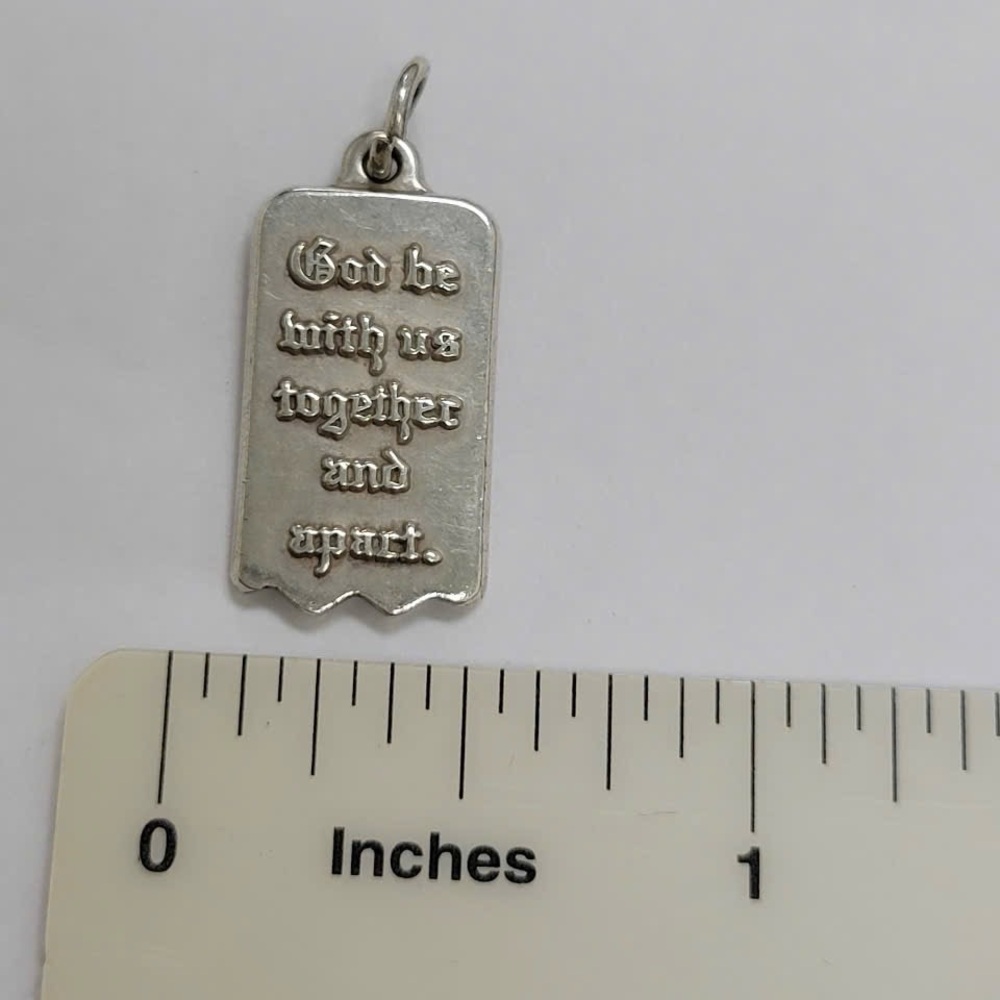Retired James Avery God be with us and together charm / pendant